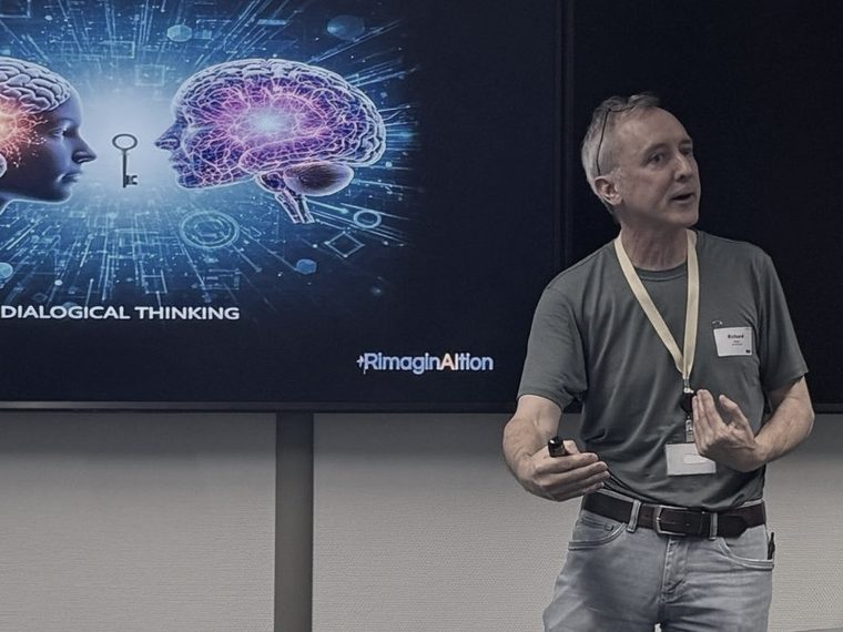 Richard Butler presenting at a workshop
